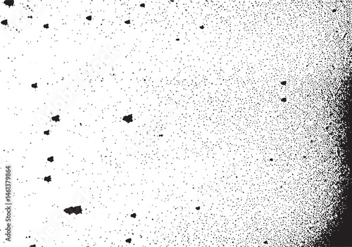 A dense field of tiny white dots covers the entire frame.