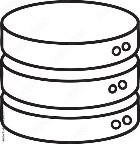 Three stacked circular discs form a layered structure.