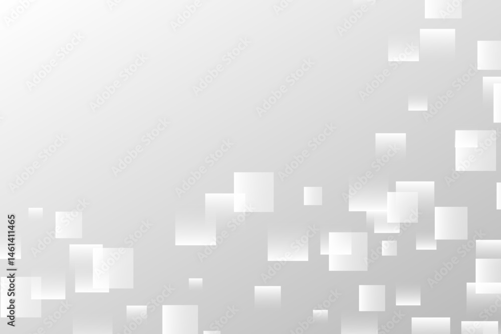 Modern White Geometric Background With Copy Space. Technology Banner. Vector Illustration. Abstract Business Wallpaper Modern White Geometric Background With Copy Space. Technology Banner. Vector Illustration. Abstract Business Wallpaper