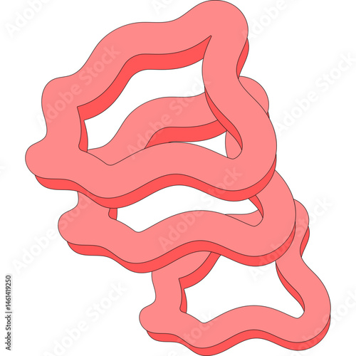 Abstract Smoke Shape
