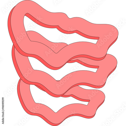 Abstract Smoke Shape