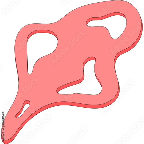 Abstract Smoke Shape