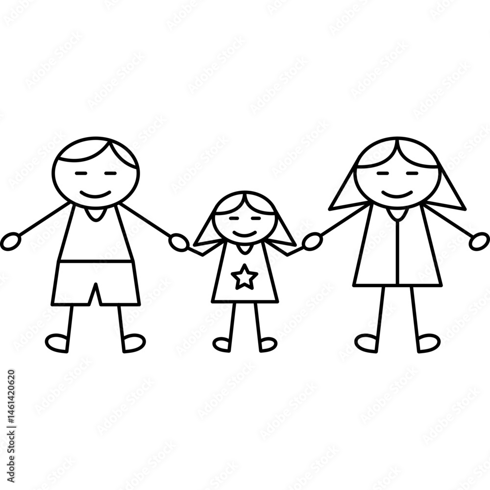 Stick Figure Family Stick Figure Family
