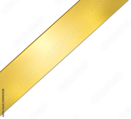 yellow ribbon on black background