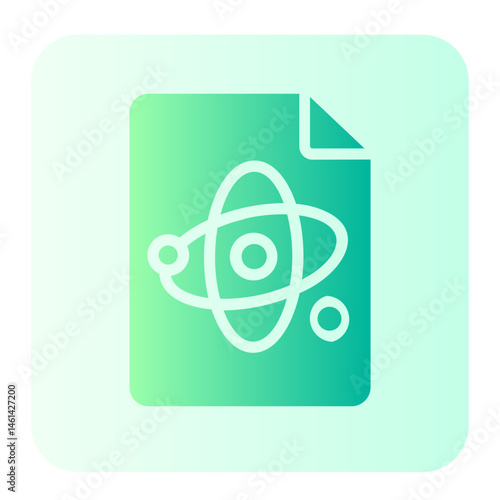 Science gradient icon