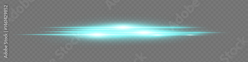 Blue motion streak with layered glow lines, giving speed and directionality. Abstract sci-fi visual.