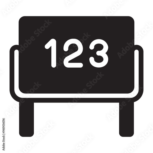 board glyph icon