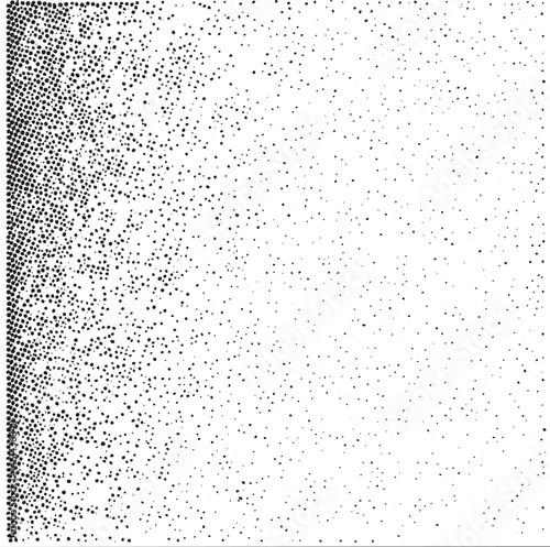 A dense monochrome of closely spaced dots fills the frame.