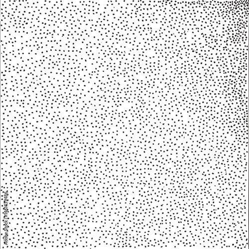 A dense of small scattered dots covers the entire