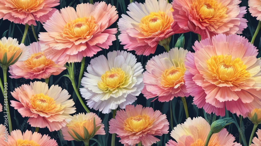 vibrant carnation Daisies flower colourfull
vibrant carnation Daisies flower colourfull
