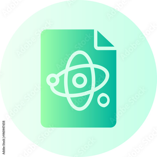 Science gradient icon