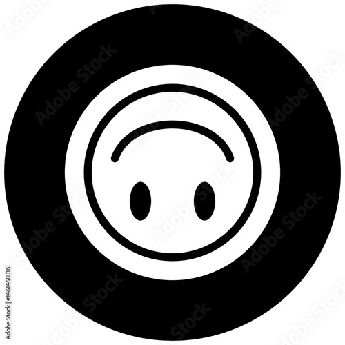 Upside Down Face Icon