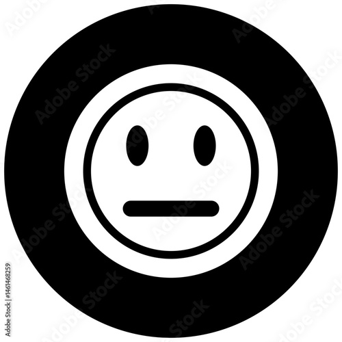 Neutral Face Icon