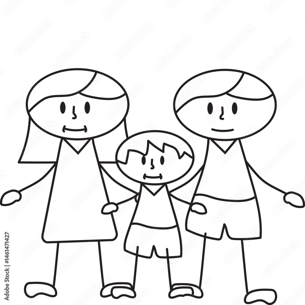 Stick Figure Family Stick Figure Family