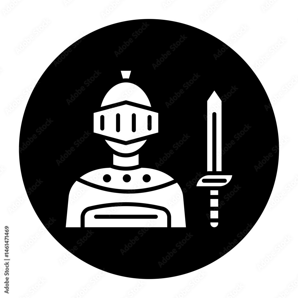Obraz premium Knight Icon