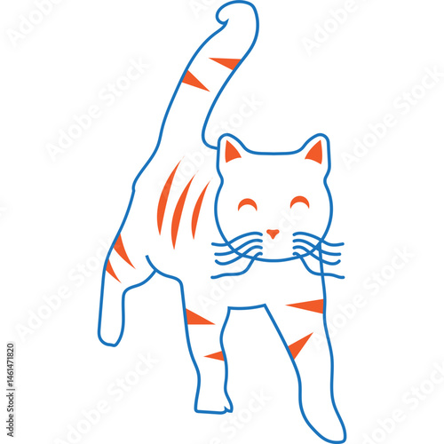 Hand Drawn Cat