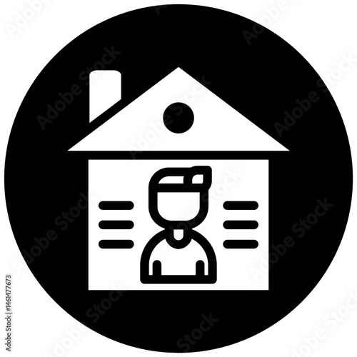 Working at Home Icon