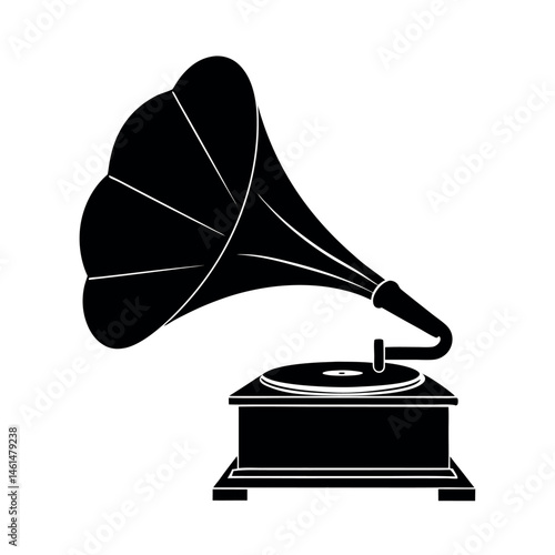 antique gramophone icon