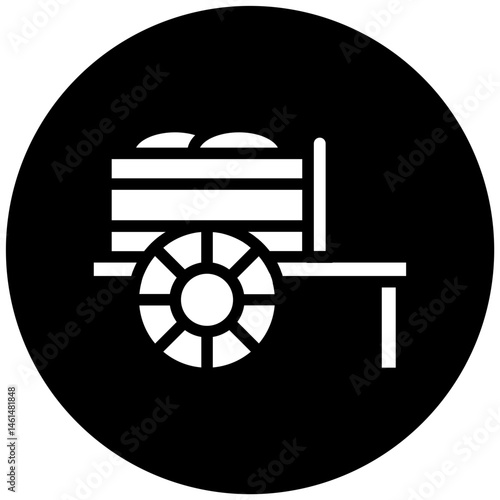 Wood Cart Icon