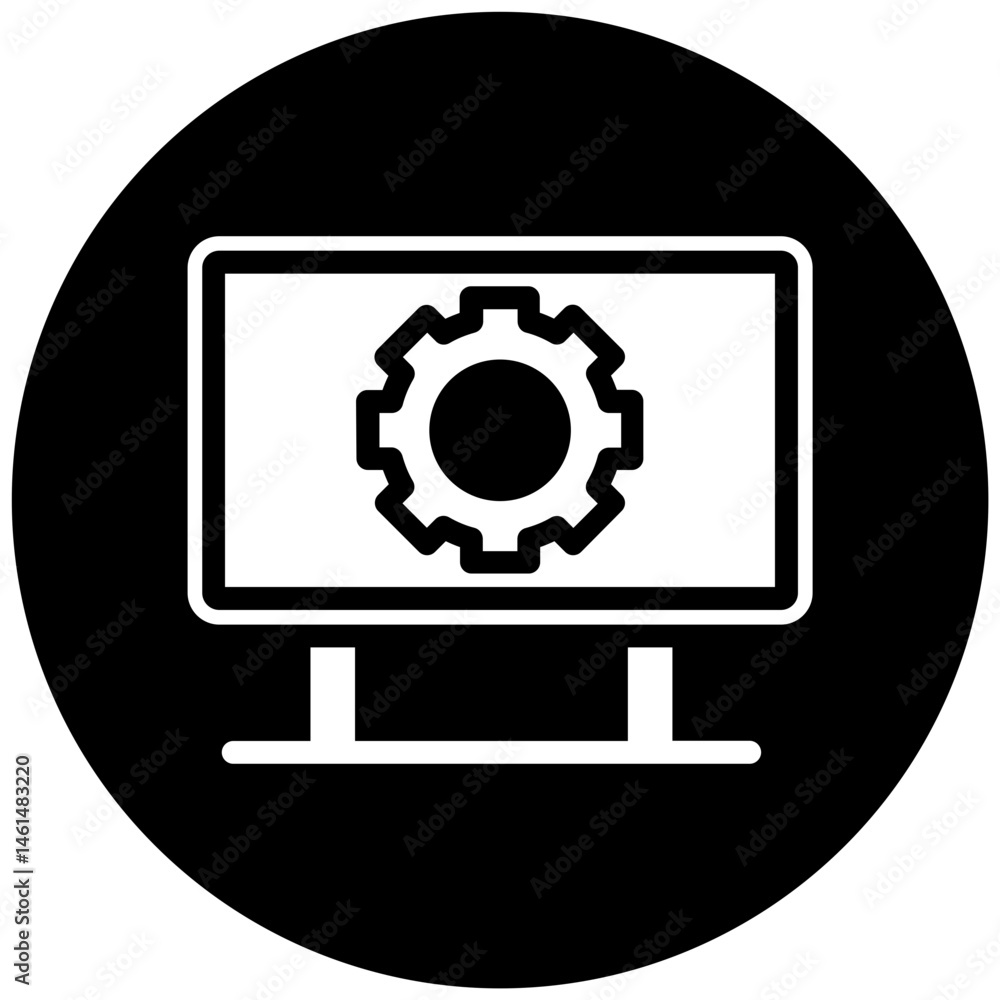 Computer Settings Icon Computer Settings Icon