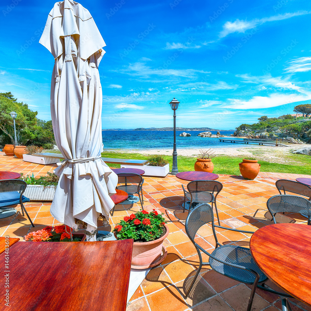 Unbelivable view of Porto Rafael resort from beach bar.