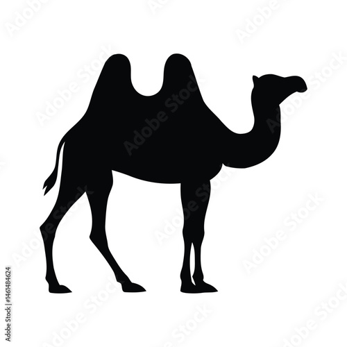 Simple Silhouette of a Camel