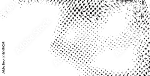 A soft blurred silhouette of a face emerges from a textured white background.