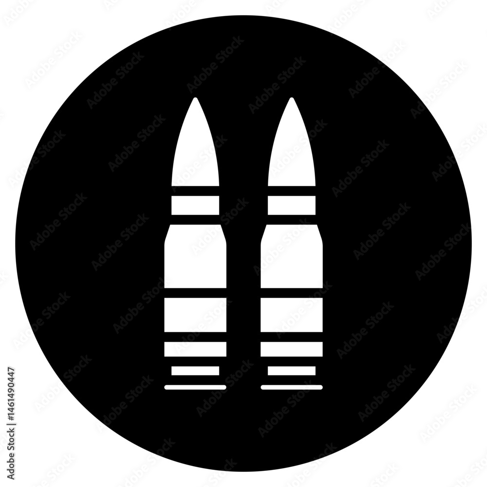 Fototapeta premium Bullets Icon