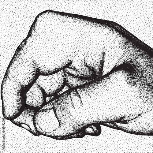 Two hands firmly grasp each other in a gesture of connection.