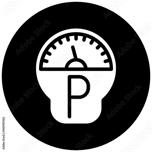 Parking Meter Vector Icon