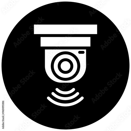 Smart CCTV Vector Icon