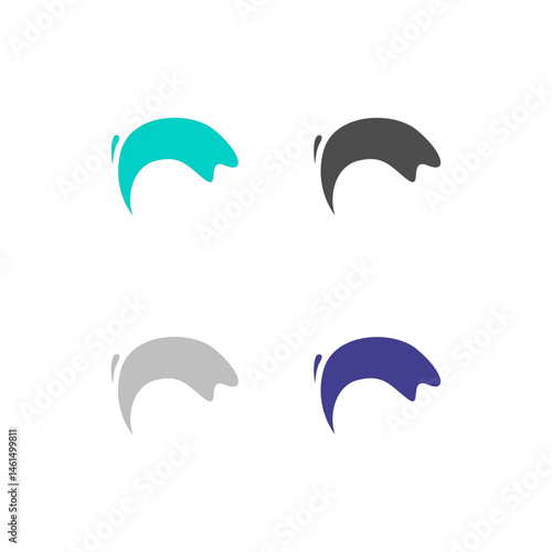 WATER DROP SIGN SYMBOL LOGO VECTOR