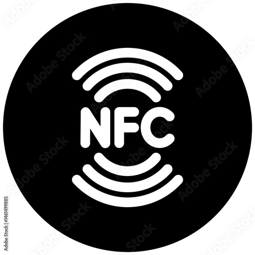 NFC Vector Icon