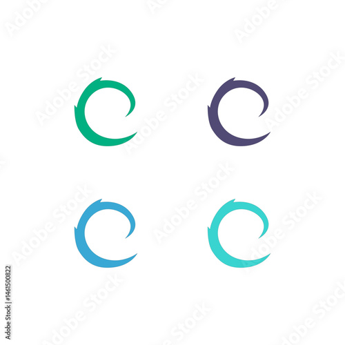 Water Splash Sign Symbol Logo Vector isolated on White