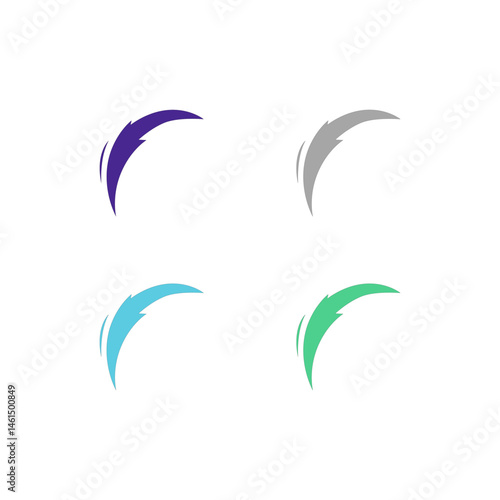 Water Splash Sign Symbol Logo Vector isolated on White