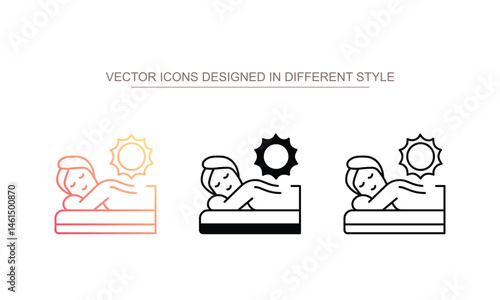 Tan icon design with white background stock illustration