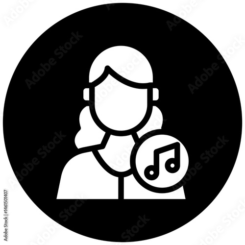 Singer Female Icon