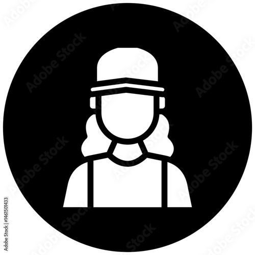 Sportswoman Icon