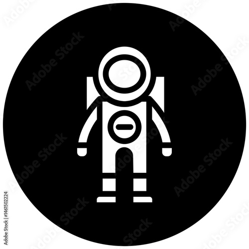 Astronaut Flying Icon