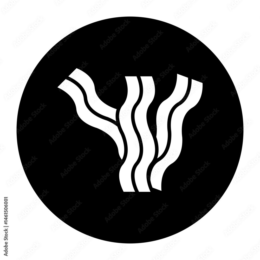 Obraz premium Bacon Icon