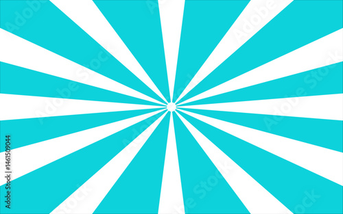 水色と白の放射線背景（1920×1200）