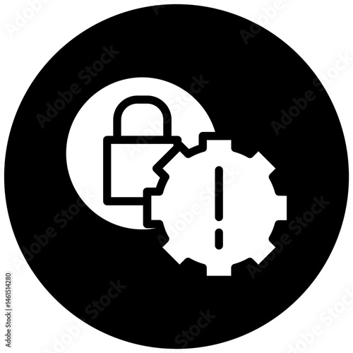 Cybersecurity Risk Icon