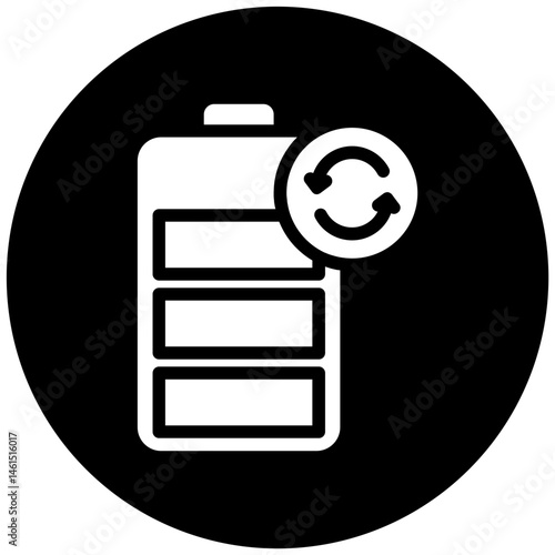 Battery Recycling Icon