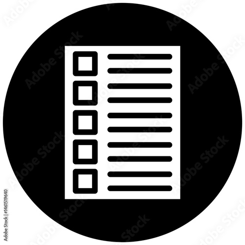 Bribery Checklist Icon
