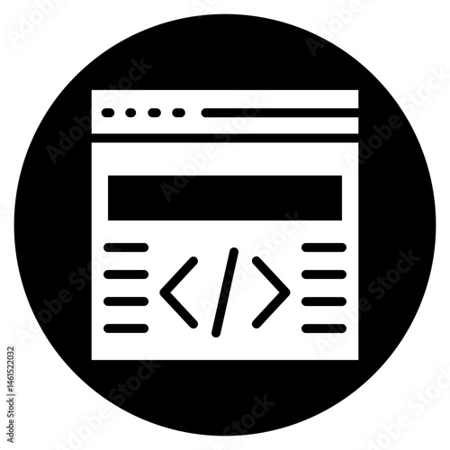 Web Coding Icon