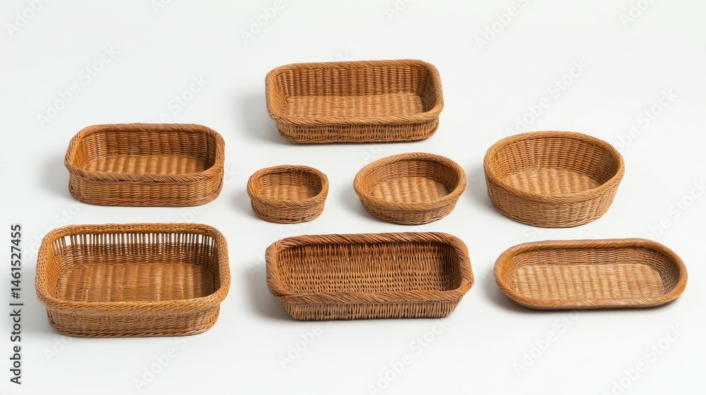 Assorted Wicker Baskets Assorted Wicker Baskets