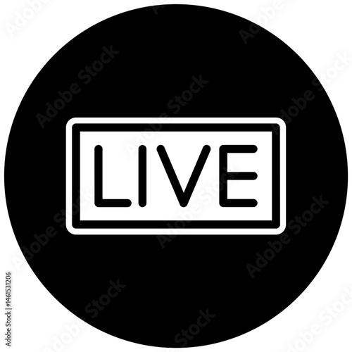Live Broadcast Icon