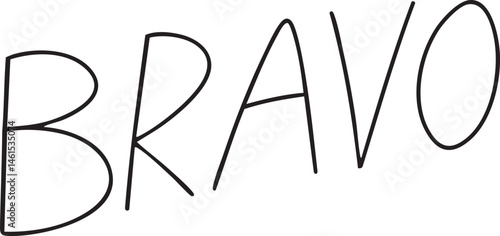 A handwritten word '' is displayed on a clean white background.