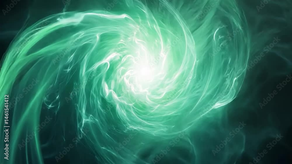 Ethereal green vortex Ethereal green vortex