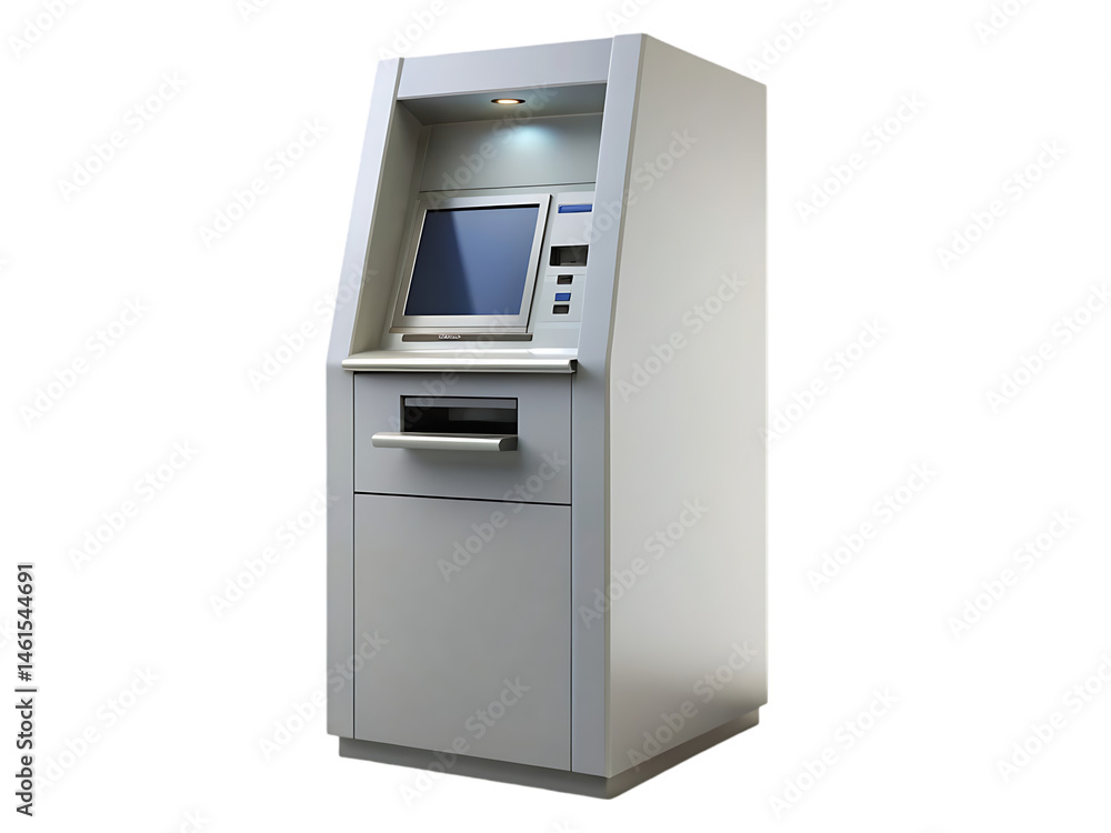 Modern ATM Machine for Banking and Finance Modern ATM Machine for Banking and Finance
